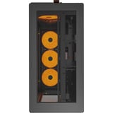 Montech HS01 PRO midi tower behuizing Zwart | 2x USB-A | 1x USB-C | RGB | Window