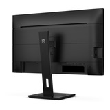 Philips 27B1U3900 27" 4K Ultra HD monitor Zwart, 1x DisplayPort, 2x HDMI, 1x USB-C, 3x USB-A, 1x RJ-45, HDMI, DisplayPort, USB-C, Audio, LAN