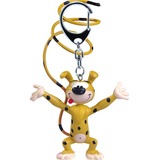 Plastoy Marsupilami: Happy Marsupilami 12 cm Keychain sleutelhanger Geel/zwart