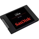 SanDisk Ultra 3D SSD, 500 GB SSD Zwart, SATA/600