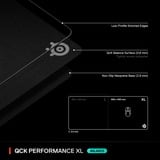 SteelSeries QcK Performance Balance gaming muismat Zwart, XL