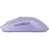 SteelSeries Rival 3 Wireless Gen 2 gaming muis Lavendel, 18.000 dpi, RGB, 2.4GHz / Bluetooth 5.0