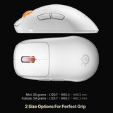 SteelSeries Rival Pro gaming muis Wit, 100 - 42.000 DPI, 8K, UWB / 6 GHz