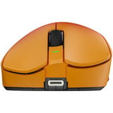 Teevolution Terra Pro gaming muis Oranje, 50 - 42.000 DPI, 2.4 GHz / Bluetooth / USB