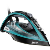 Tefal Ultimate Pure FV9844 Stoomstrijkijzer Zwart/turquoise