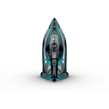Tefal Ultimate Pure FV9844 Stoomstrijkijzer Zwart/turquoise