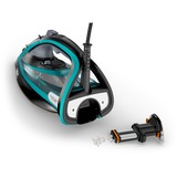Tefal Ultimate Pure FV9844 Stoomstrijkijzer Zwart/turquoise