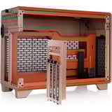 Thermaltake TR100 Gravel Sand mini tower behuizing Lichtbruin | 2x USB-A | 1x USB-C