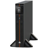 Vertiv Edge 2200IRT2UXL ups Zwart,  2U, 2200 VA, 1980 W, 6x C13, 1x C19, USB