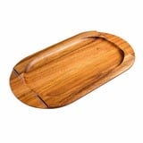Victoria Acacia plank voor Serveerschaal 34 x 17 cm onderzetter Houtkleur