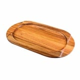 Victoria Acacia plank voor Serveerschaal 34 x 17 cm onderzetter Houtkleur