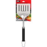 Weber Precision brede barbecuespatel Roestvrij staal/zwart