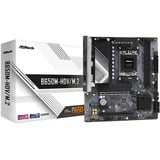 ASRock B650M-HDV/M.2 socket AM5 moederbord RAID, 2.5 Gb-LAN, Sound, µATX