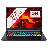 Acer Nitro 5 AN517-52-7352 (NH.QAWEH.001) 17.3" gaming laptop Zwart, 512 GB SSD, RTX 3060, BT, WiFi 6, Win 10