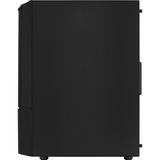 Aerocool Quantum Mesh v3 Tower-behuizing Zwart/grijs | USB-A 2.0 | 2x USB-A 3.2 (5 Gbit/s) | 2x Audio | Window-kit