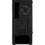 Aerocool Quantum Mesh v3 midi tower behuizing Zwart/grijs | 3x USB-A | RGB | Window