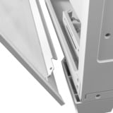 Antec C8 Aluminum midi tower behuizing Wit/zilver | 2x USB-A | 1x USB-C | Tempered Glass