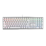 CHERRY XTRFY MX BOARD 3.0S RGB gaming toetsenbord Wit, US lay-out (QWERTY), Cherry MX Blue, 100%, RGB