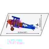 COBI Historical Collection - Fokker D.VII Constructiespeelgoed Schaal 1:32