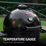 Char-Griller AKORN Kamado 20" houtskoolbarbecue & smoker Zwart, Ø 50cm