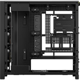 Corsair FRAME 5000D RS ARGB midi tower behuizing Zwart | 4x USB-A | 1x USB-C | RGB | Tempered Glass