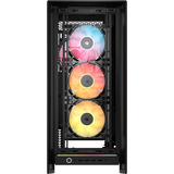 Corsair FRAME 5000D RS ARGB midi tower behuizing Zwart | 4x USB-A | 1x USB-C | RGB | Tempered Glass