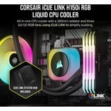 Corsair iCUE LINK H150i RGB refurbished waterkoeling Zwart