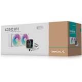 DeepCool LD240 waterkoeling Wit, 4-pins PWM fan-connector