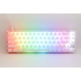 Ducky One 3 SF Aura White, toetsenbord Wit, US lay-out, Cherry MX Blue, 65%, ABS Double Shot, hot swap