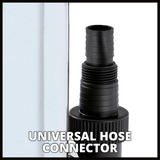 EINHELL GC-DP 7035 N ECO PLUS Vuilwaterpomp Roestvrij staal/rood