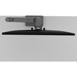 Ergotron LX Pro Desk Monitor Arm, Tall Pole monitorarm Donkergrijs