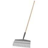 GARDENA PureLine Grashark FSC 100% Grijs/houtkleur, 17305-20