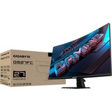 GIGABYTE GS27FC 27" Curved gaming monitor Zwart (mat), 180Hz, HDMI, DisplayPort, AMD Free-Sync