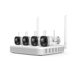 Imou Wireless Kit beveiligingscamera Wit, NVR + 4x Bullet cams