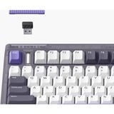 Iqunix OG80 Lavandin Wireless Mechanical Keyboard Lavendel, US lay-out (QWERTY), Cherry MX Brown, 80% (TKL)	, Hot-swappable, PBT, 2.4GHz | Bluetooth 5.1 | USB-C