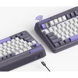 Iqunix OG80 Lavandin Wireless Mechanical Keyboard Lavendel, US lay-out (QWERTY), Cherry MX Brown, 80% (TKL)	, Hot-swappable, PBT, 2.4GHz | Bluetooth 5.1 | USB-C