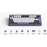Iqunix OG80 Lavandin Wireless Mechanical Keyboard Lavendel, US lay-out (QWERTY), Cherry MX Brown, 80% (TKL)	, Hot-swappable, PBT, 2.4GHz | Bluetooth 5.1 | USB-C