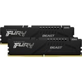 Kingston FURY 64 GB DDR5-5200 Kit werkgeheugen Zwart, KF552C36BBEK2-64, Beast, EXPO