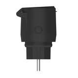 KlikAanKlikUit MAGC-2300 Matter stekkerschakelaar voor buiten Zwart, Google Home, Apple Home, tot 2300W 