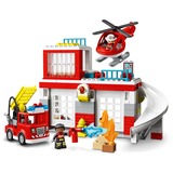 LEGO DUPLO - Brandweerkazerne & Helikopter Constructiespeelgoed 10970