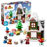 LEGO DUPLO - Peperkoekhuis van de Kerstman Constructiespeelgoed 10976