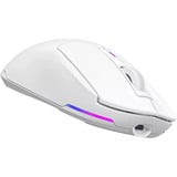 LORGAR MSA10W gaming muis Wit, 100 - 12000 dpi, RGB, Lightweight