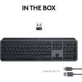Logitech MX Keys S Advanced Wireless Illuminated Keyboard, toetsenbord Grafiet, US-International, US-international