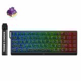 MCHOSE Ace 68 HE Magnetic TTC black US, gaming toetsenbord Zwart, US lay-out, 65%, RGB, Hot swap, USB-C, Hall Effect Sensor