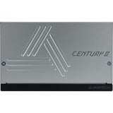 Montech Century II modulaire 1200 watt voeding  Zilver, 1x 12V-2x6, 6x PCIe, 6x PCIe, 1x 12V-2x6, Kabelmanagement