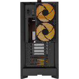 Montech HS02 PRO midi tower behuizing Zwart | 2x USB-A | 1x USB-C | RGB | Window