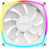 Montech RX120 PWM RGB case fan Wit, 120 x 25 x 120 mm, 3-pin ARGB