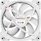 Montech RX120 PWM RGB case fan Wit, 120 x 25 x 120 mm, 3-pin ARGB