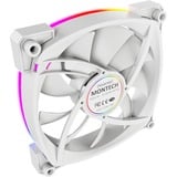 Montech RX120 PWM case fan Wit, 4-pin PWM + 3-pin ARGB