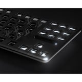 Pulsar PCMK 2HE TKL Mechanical Gaming Keyboard Wit/zwart, US lay-out, 80% (TKL), RGB, PBT Double-shot keycaps, Hot-swap